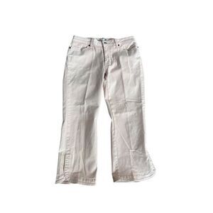 Gap dusty rose bootcut cropped‎ pink jeans size 8
